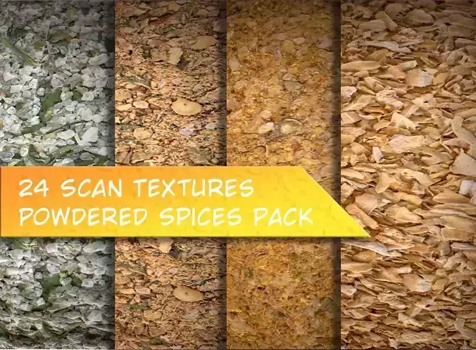  Powdered Spices Texture Pack