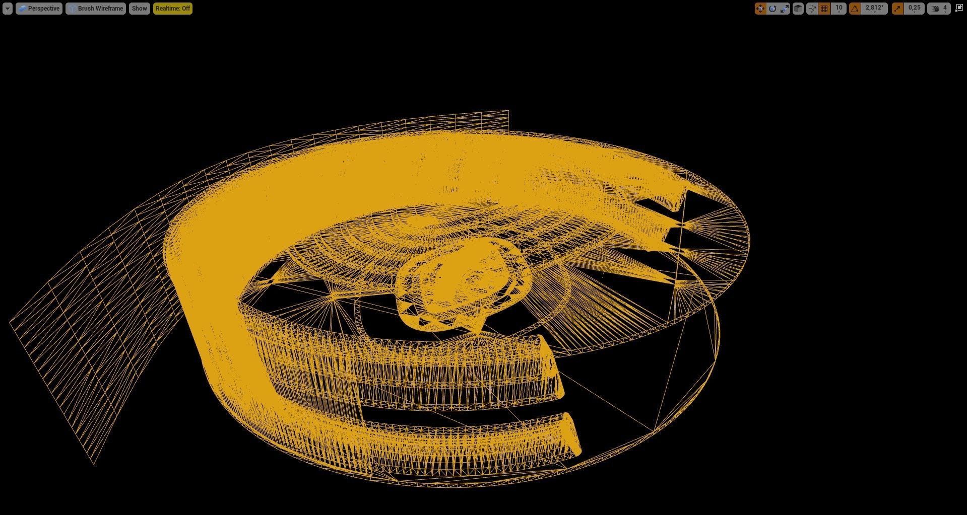 3D Virtual interior Set in UE4 Low-poly 3D model_5