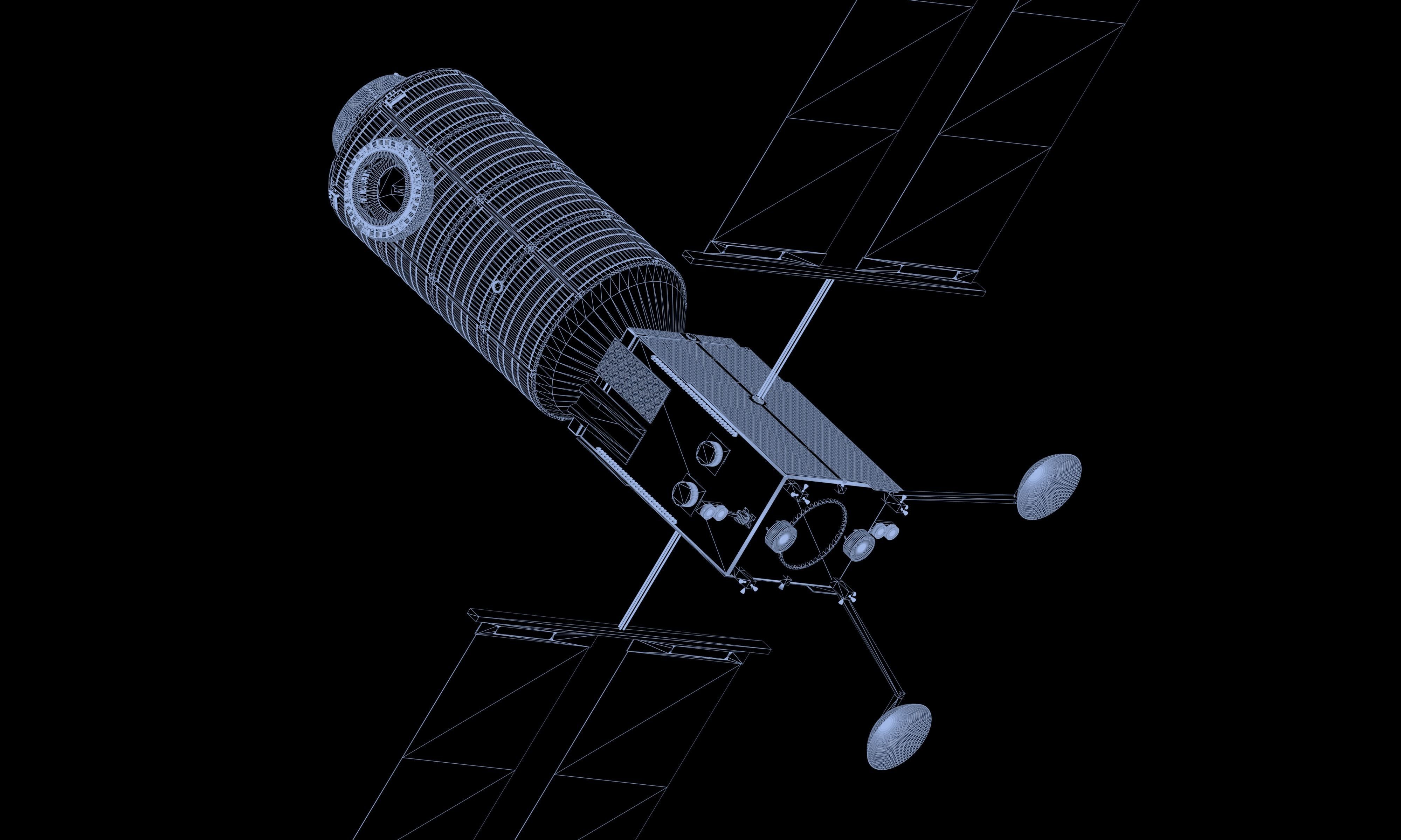 Integrated Gateway HALO and PPE modules 3D model_7