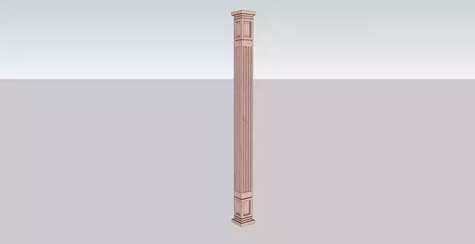 indian jodhpuri stone piller Low-poly 3D model