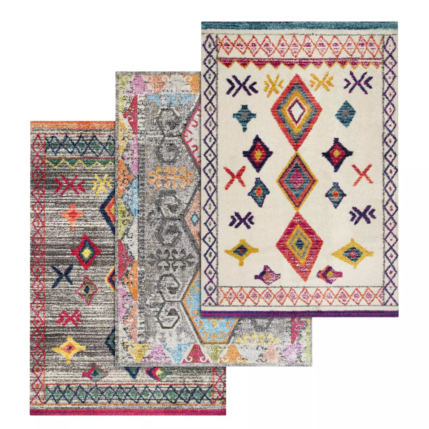 Rug Set 1548 3D model_0