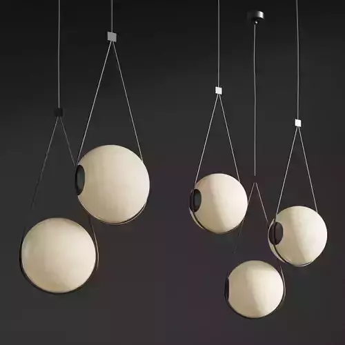 Corda Pendant lamp Guilhermewentz 3D model