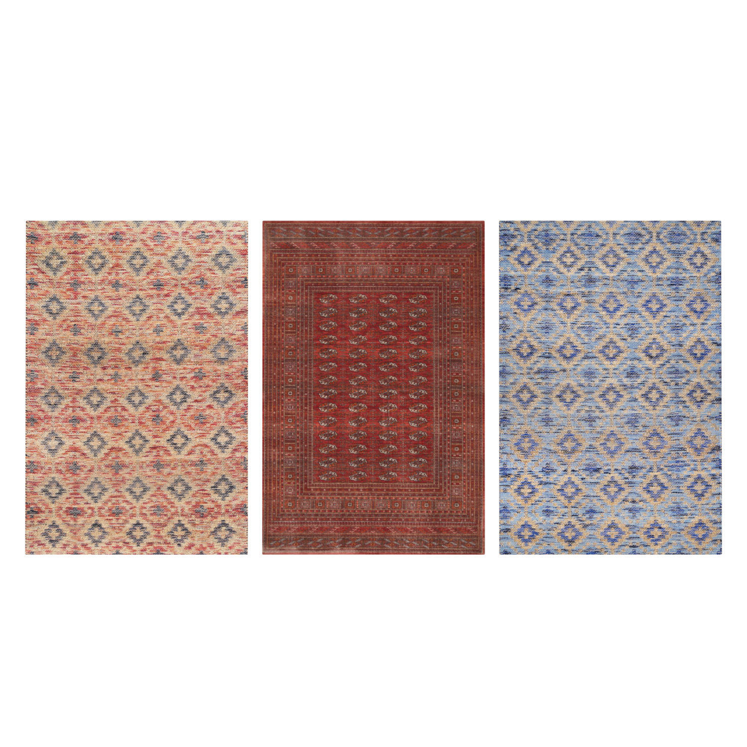 Rug Set 1554 3D model_6