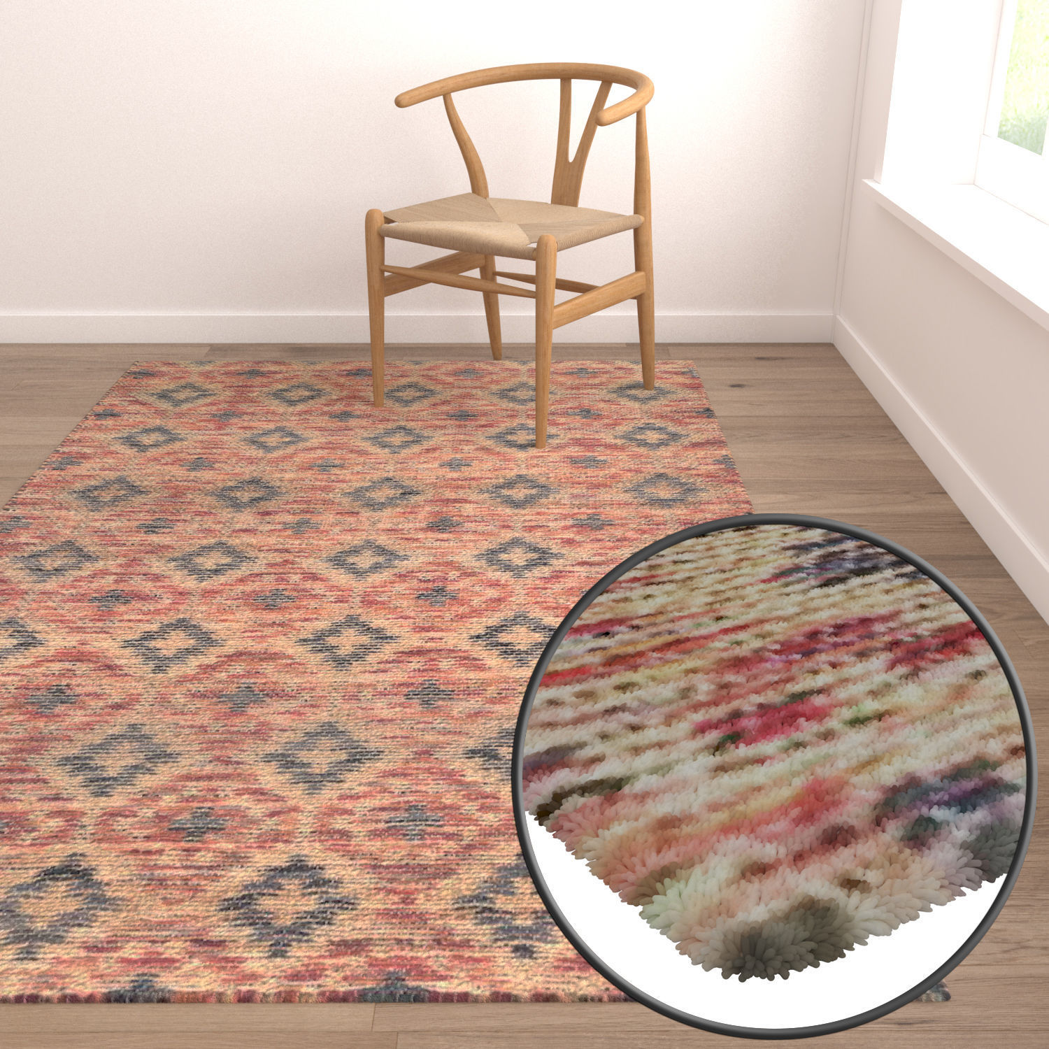 Rug Set 1554 3D model_5