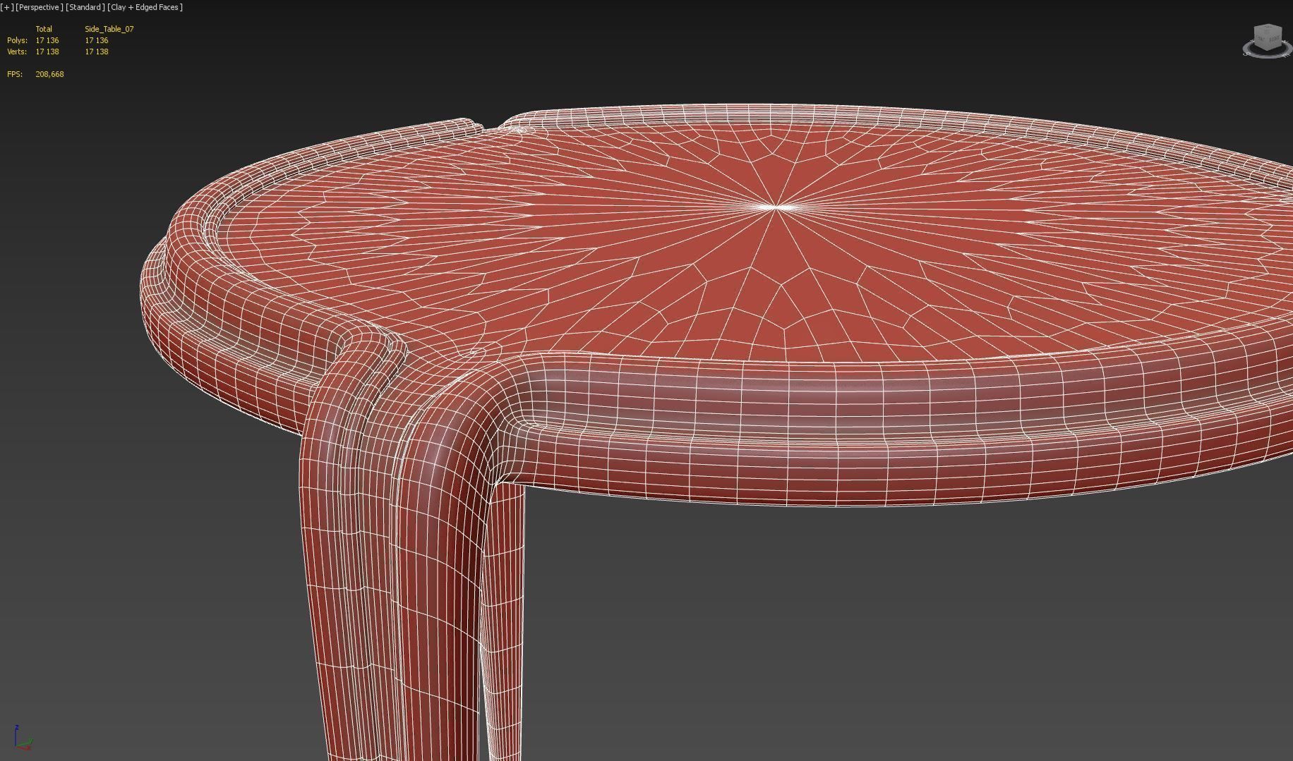 Side Table 07 3D model_18