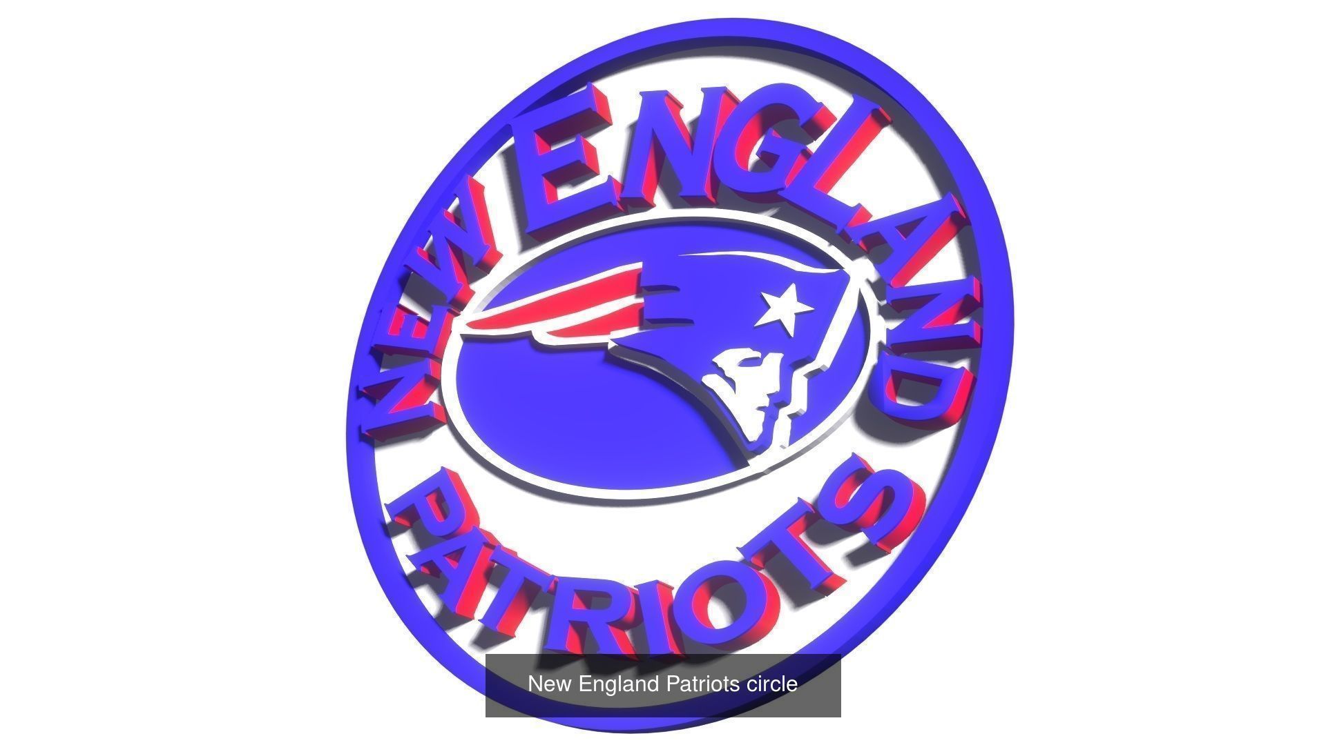 New England Patriots variations 3D Model Collection_4