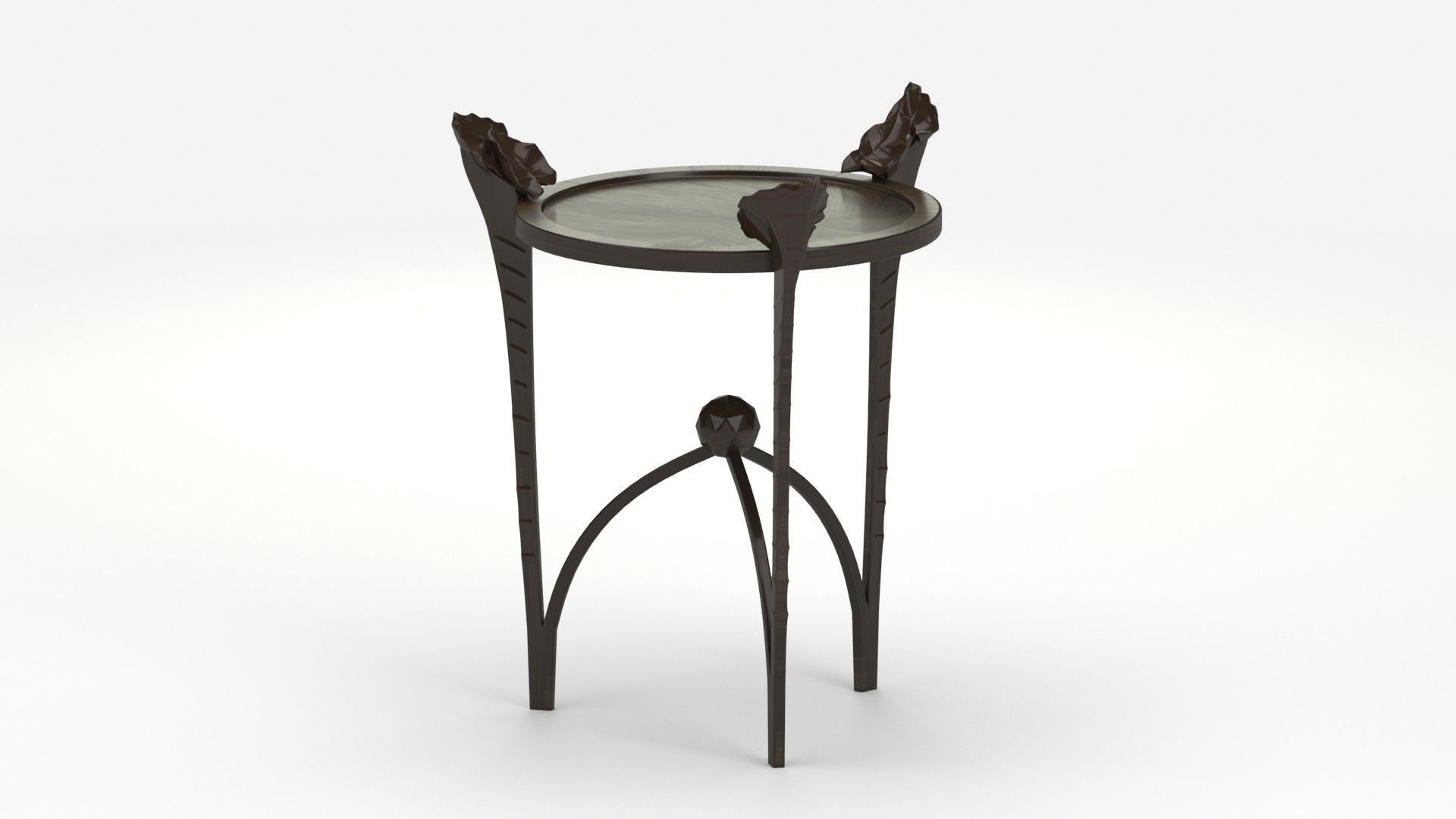 Side Table 12 3D model_8