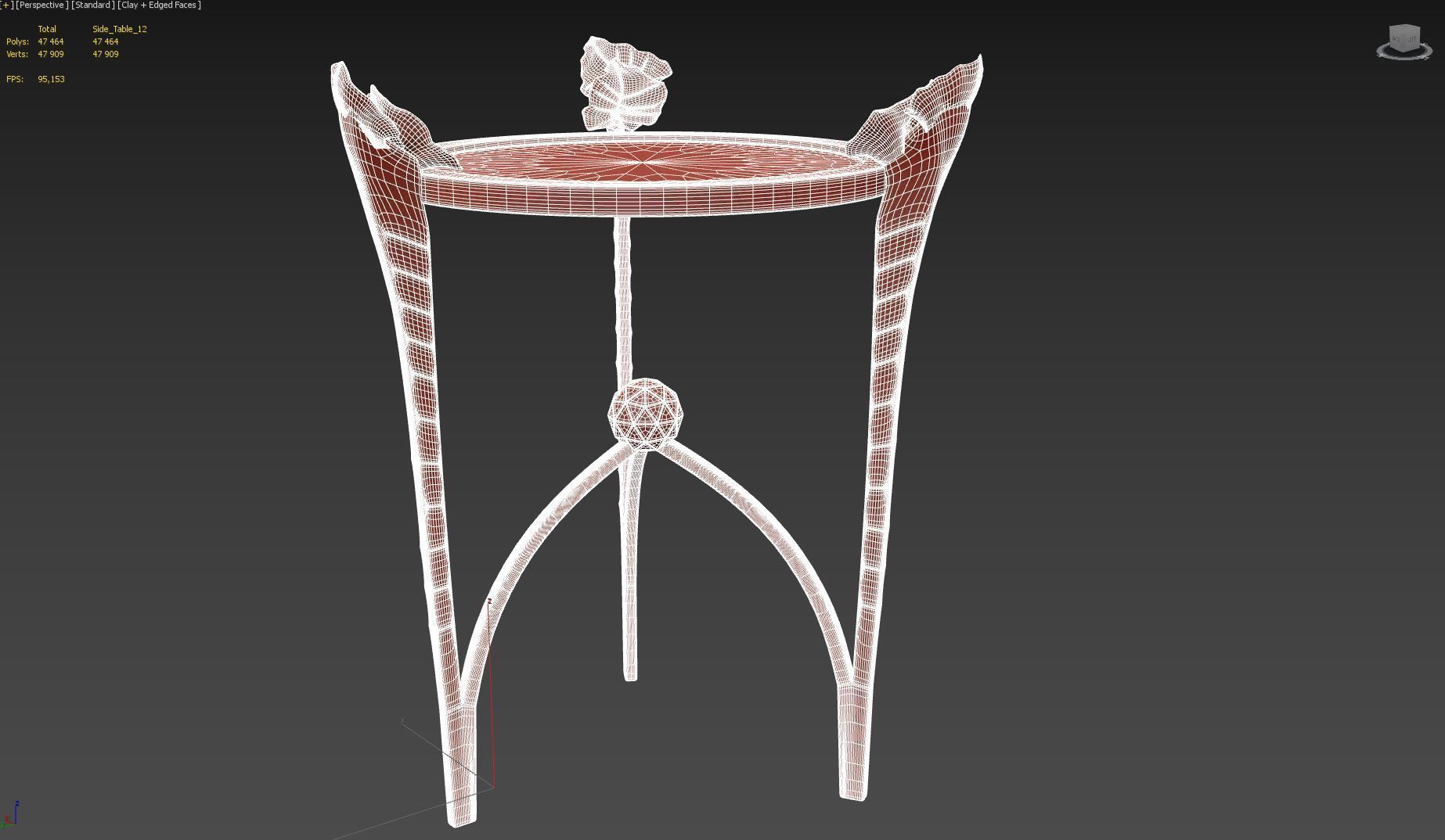 Side Table 12 3D model_17