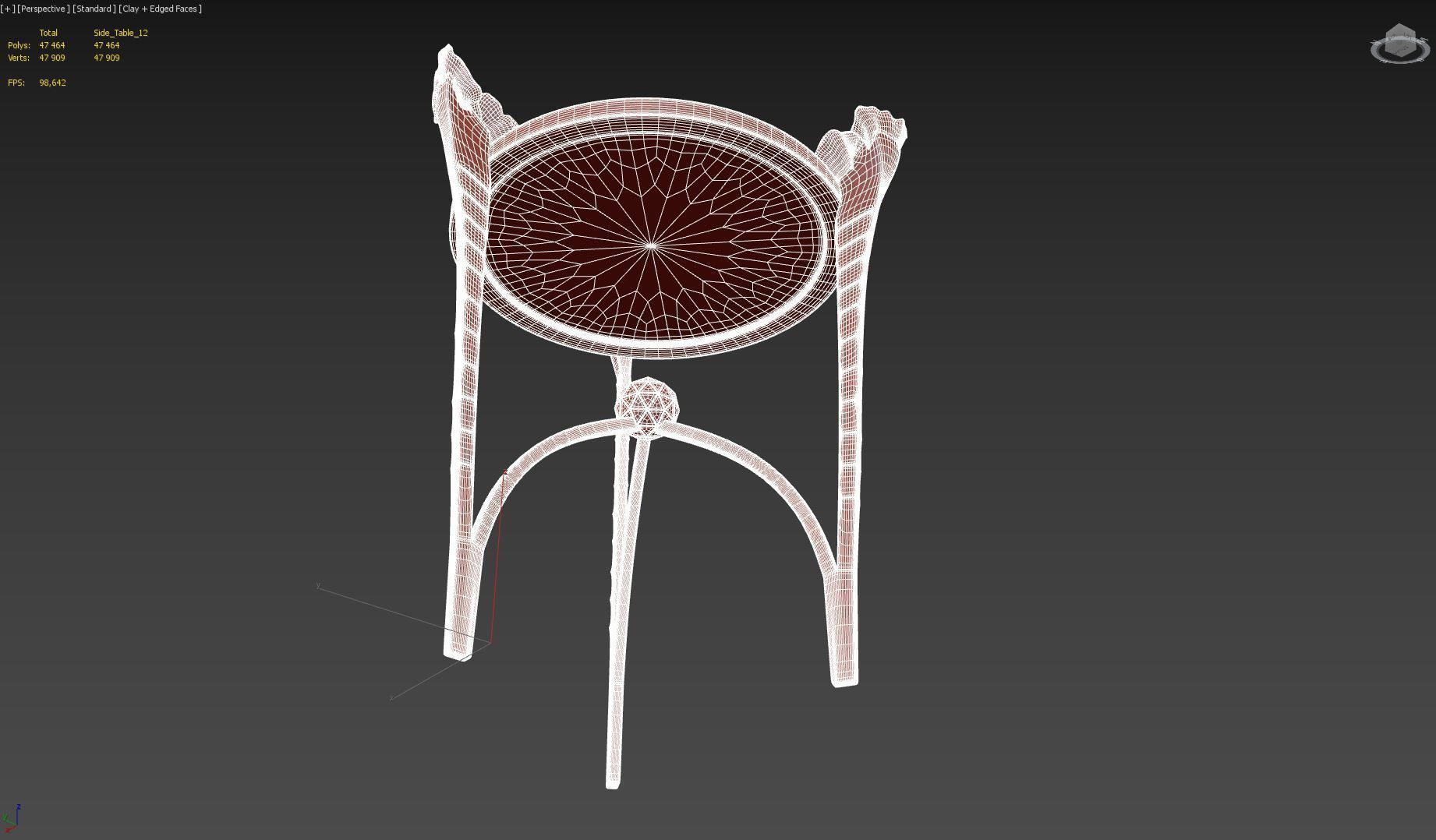 Side Table 12 3D model_18