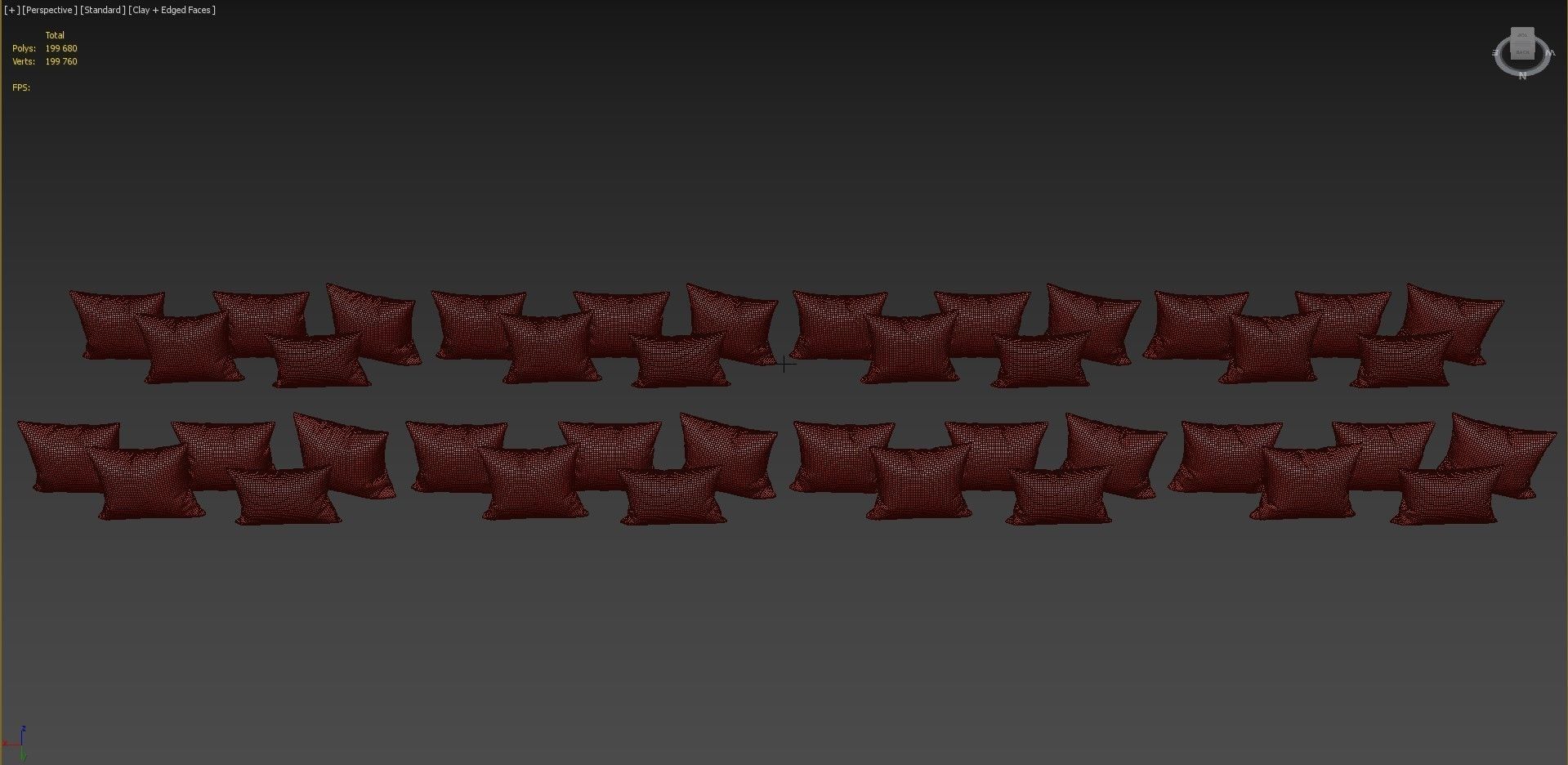 Decorative set pillow vol 4 3D model_18