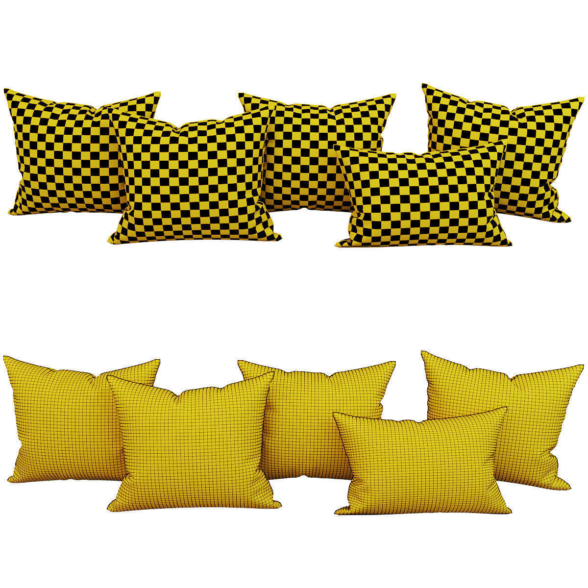 Decorative set pillow vol 4 3D model_17