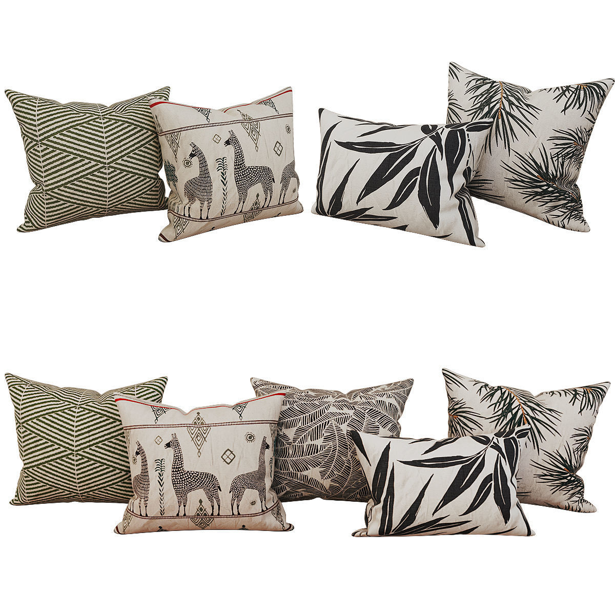 Decorative set pillow vol 4 3D model_13
