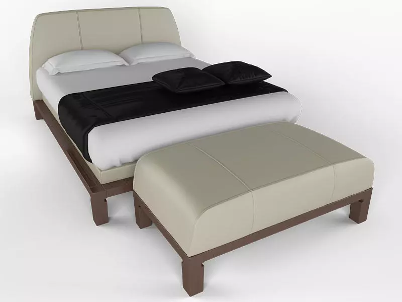 Bed lavinia 3D model_0