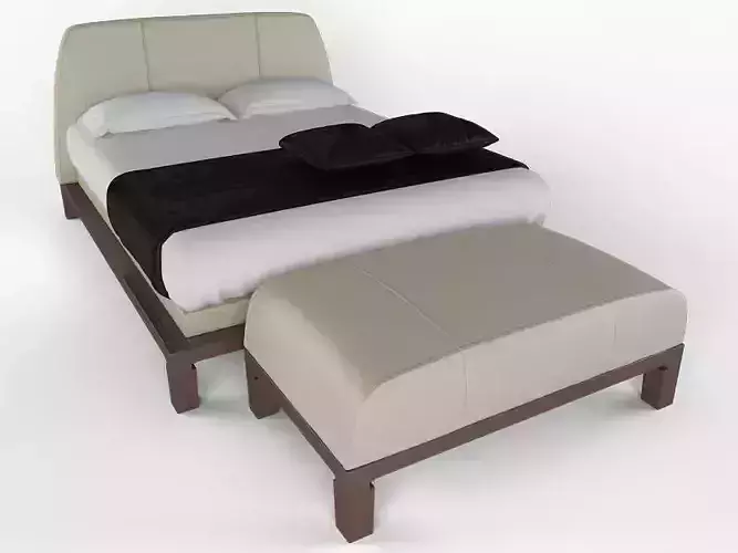 Bed lavinia 3D model