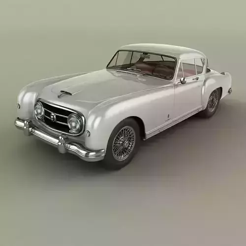 Nash-Healey Le Mans Coupe 3D model