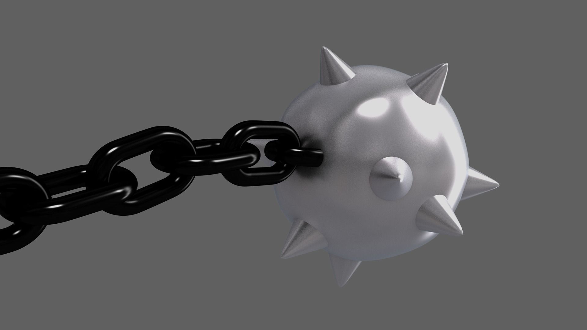 Heavy Kusarigama 3D model_7