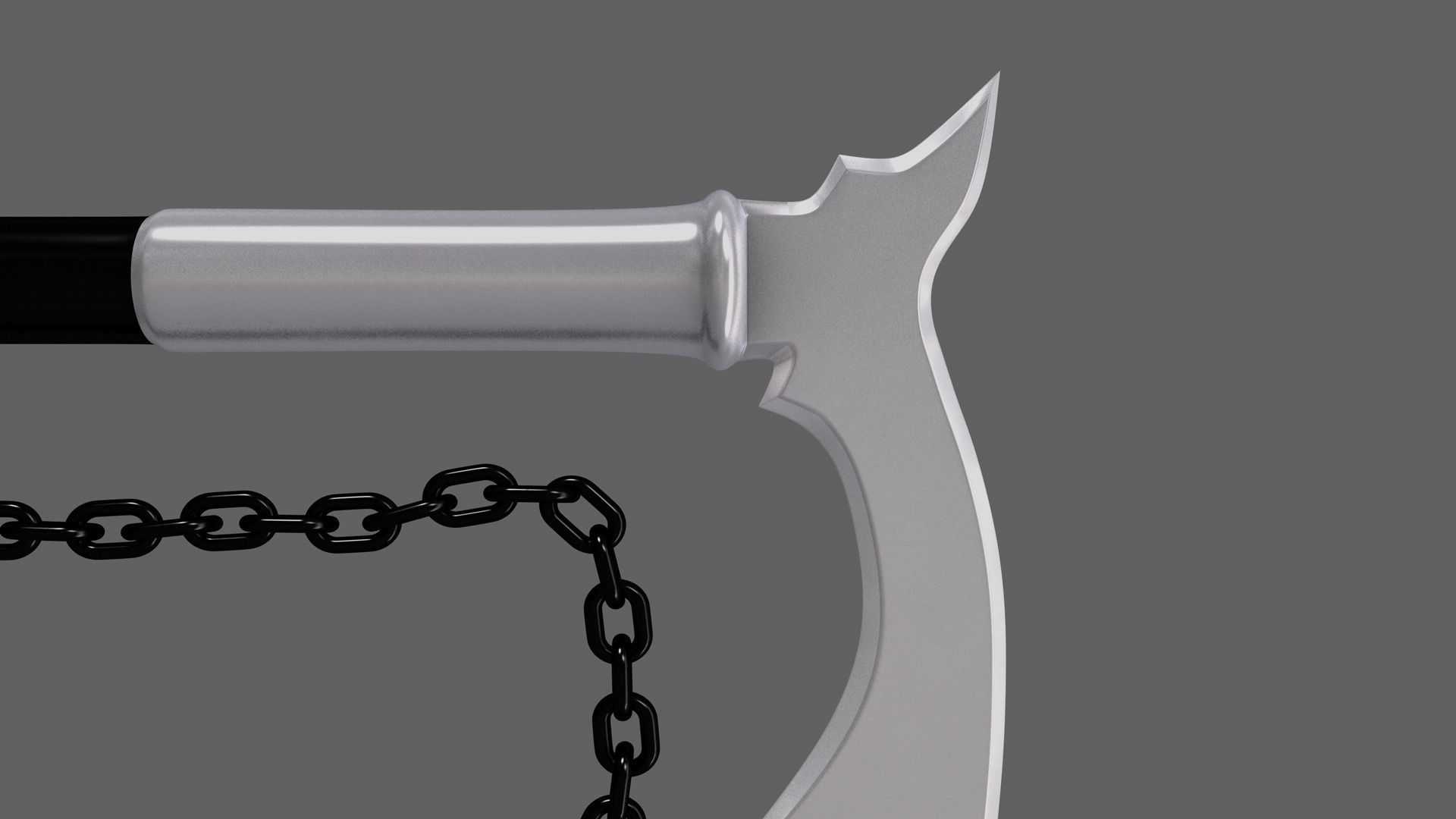 Heavy Kusarigama 3D model_6