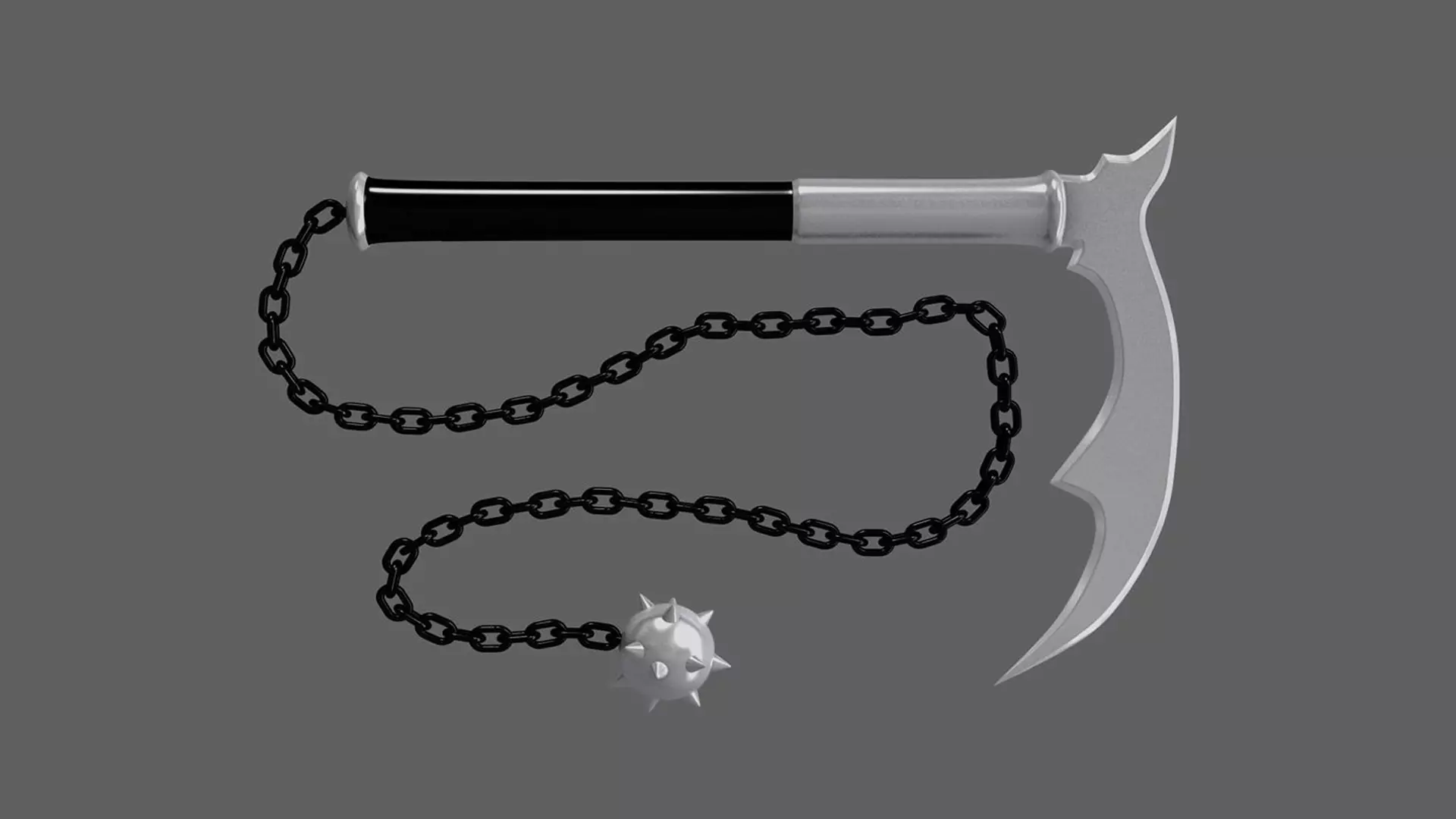 Heavy Kusarigama 3D model_0