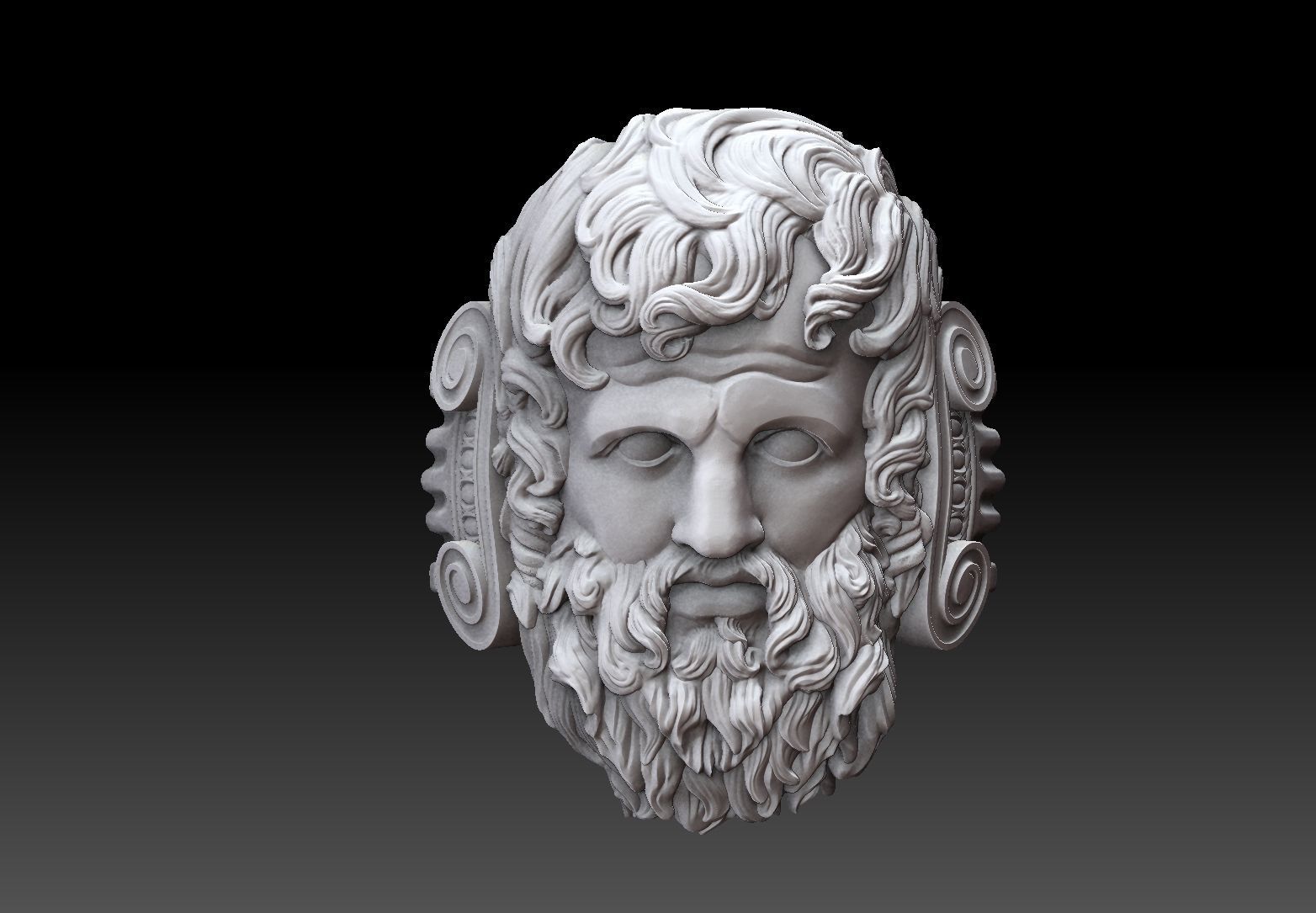 zeus Jupiter   ring   3D print model_11