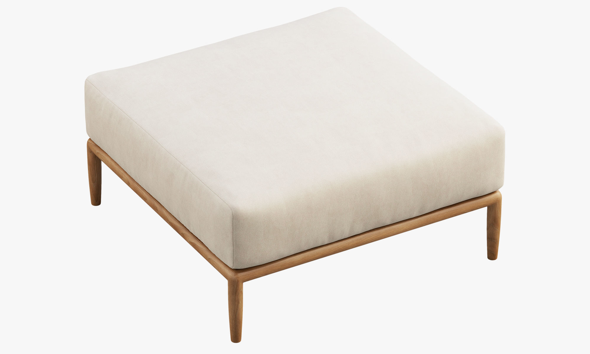 Brown Jordan Maldives Ottoman 3D model_5