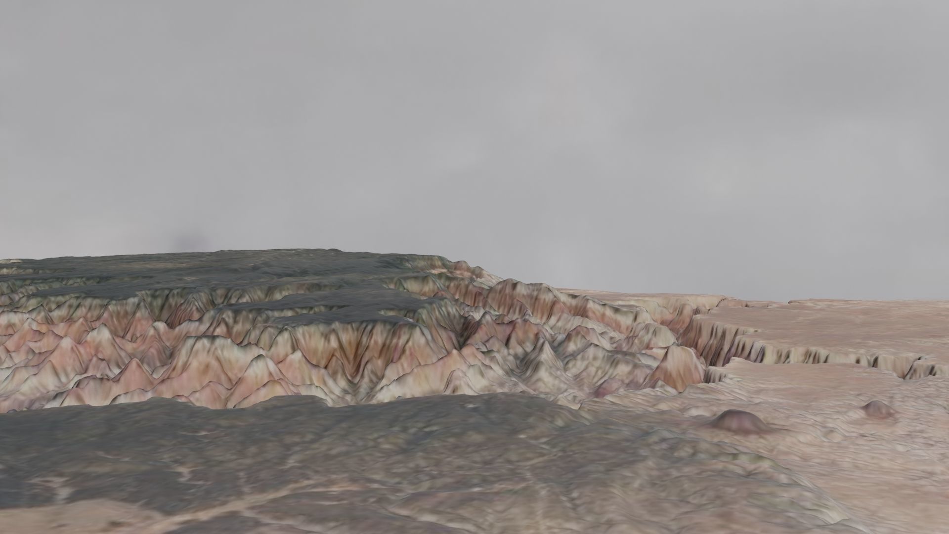 Topographical tarrains 3D Model Collection_10