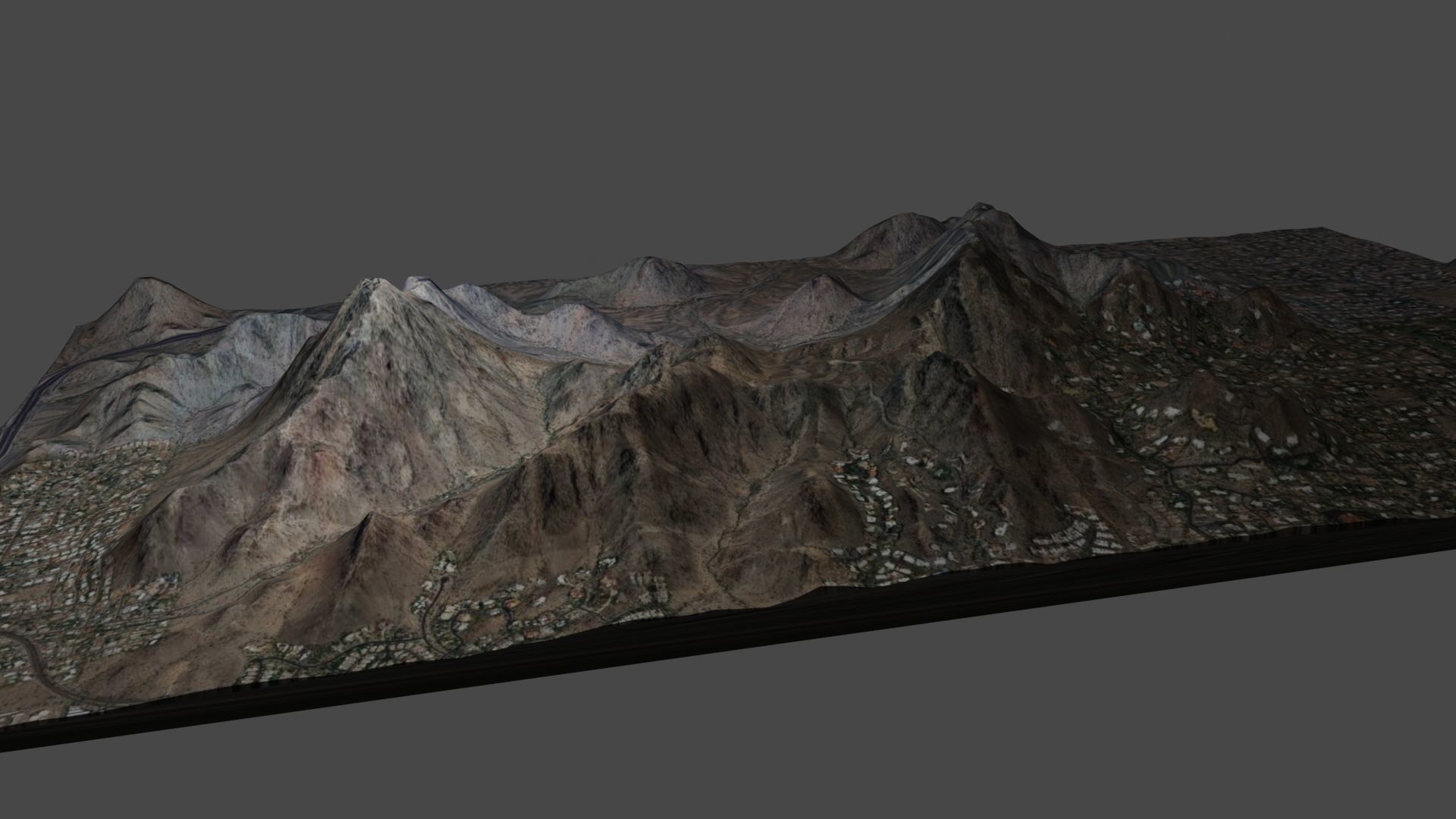 Topographical tarrains 3D Model Collection_12