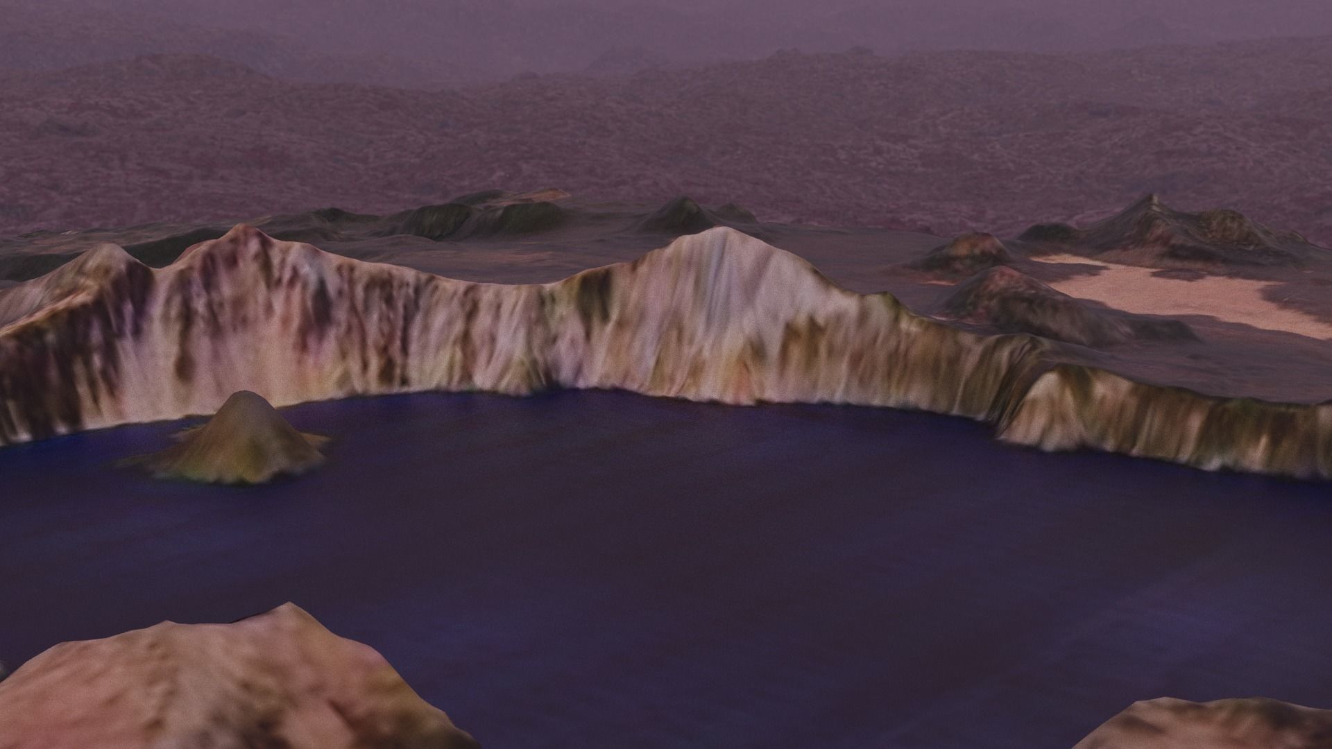 Topographical tarrains 3D Model Collection_8