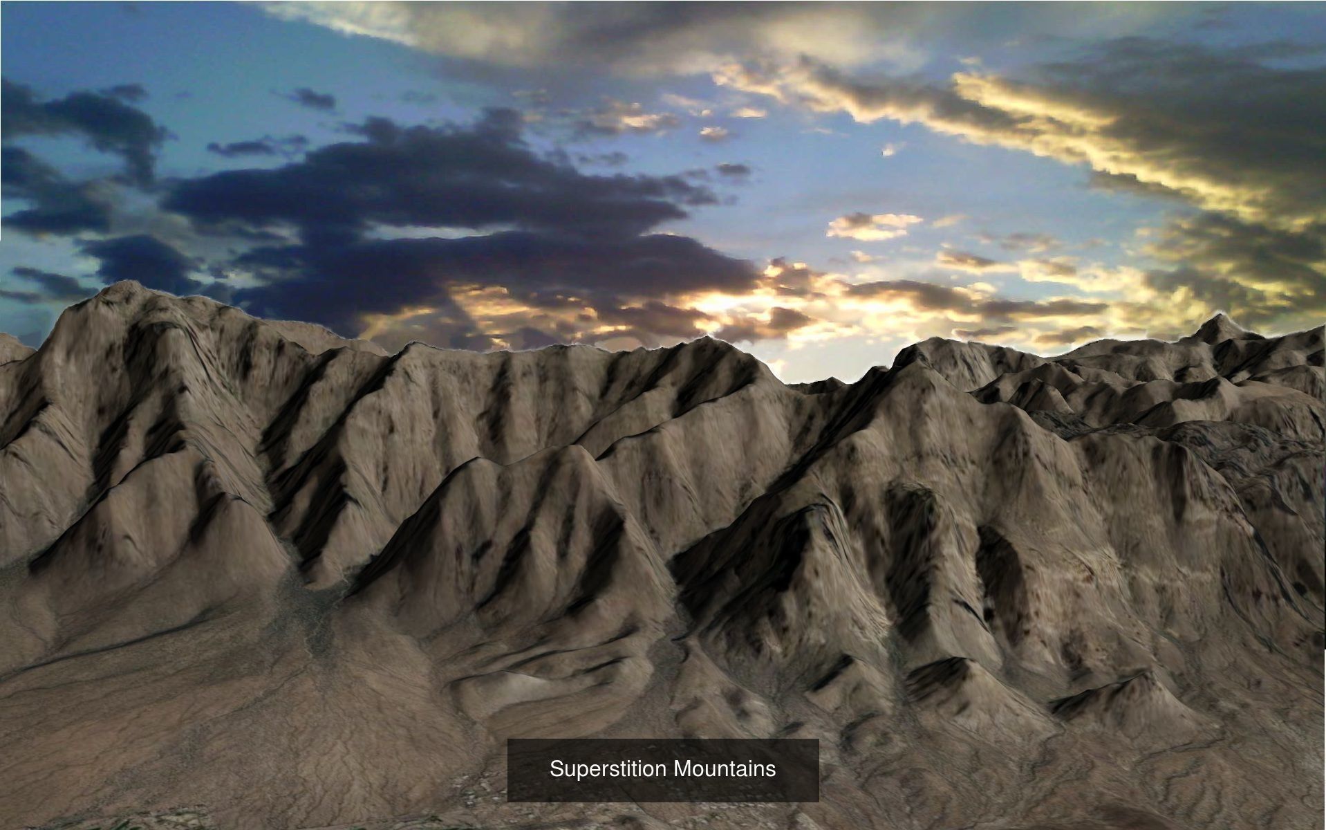 Topographical tarrains 3D Model Collection_20