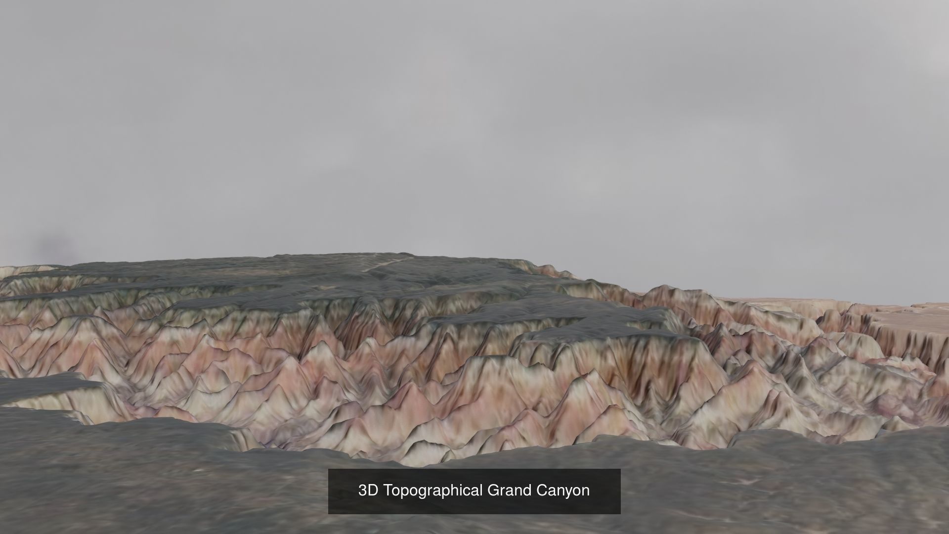 Topographical tarrains 3D Model Collection_9