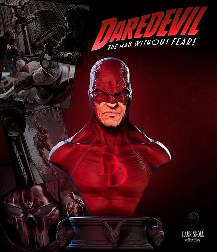 CLASSIC DAREDEVIL BUST  3D print model