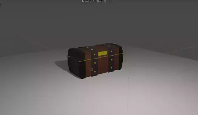 Simple Low Poly Chest