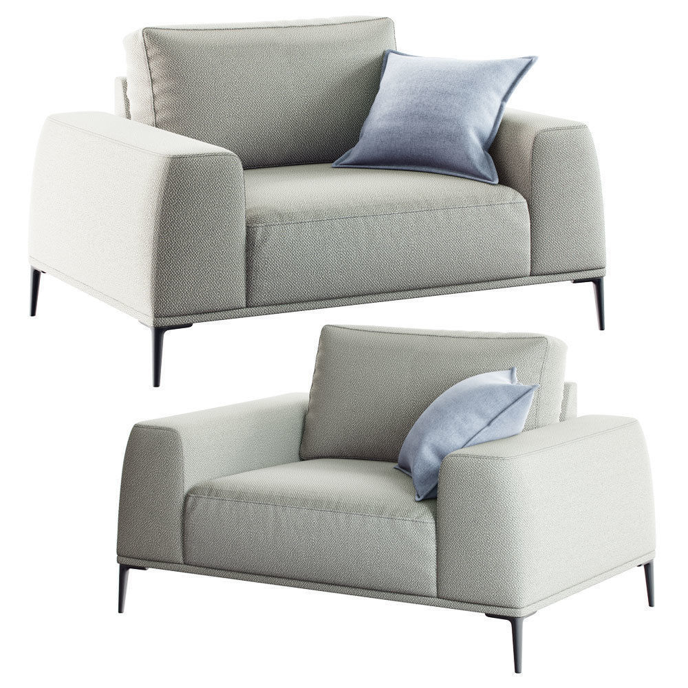 armchair Fargo 3D model_0