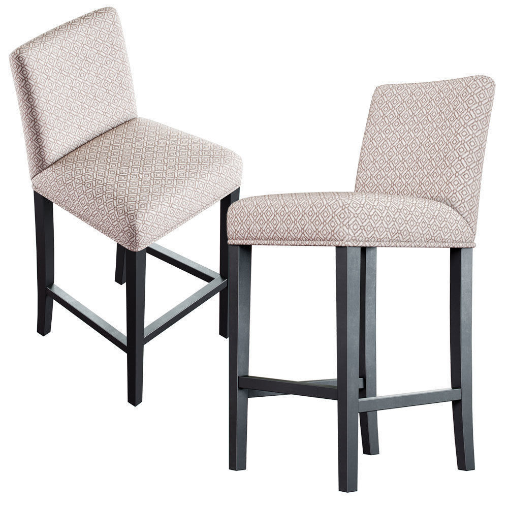 chair Parson 3D model_4