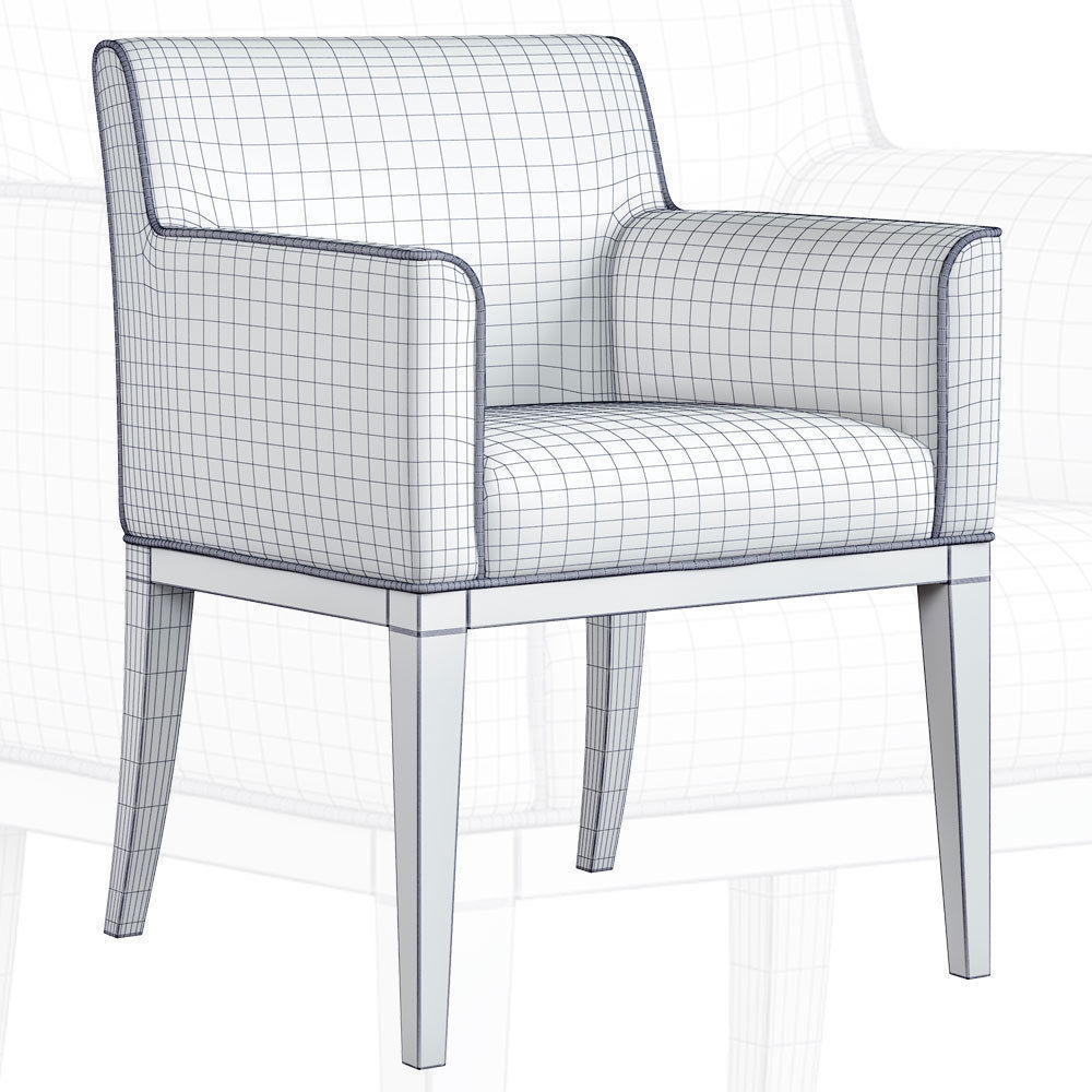 chair Paxton 3D model_3