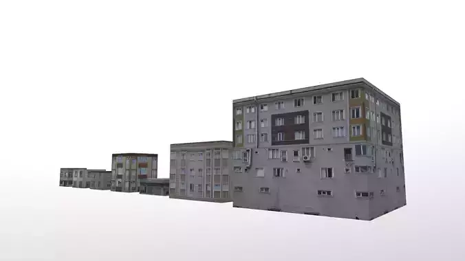 7 apartments with one texture