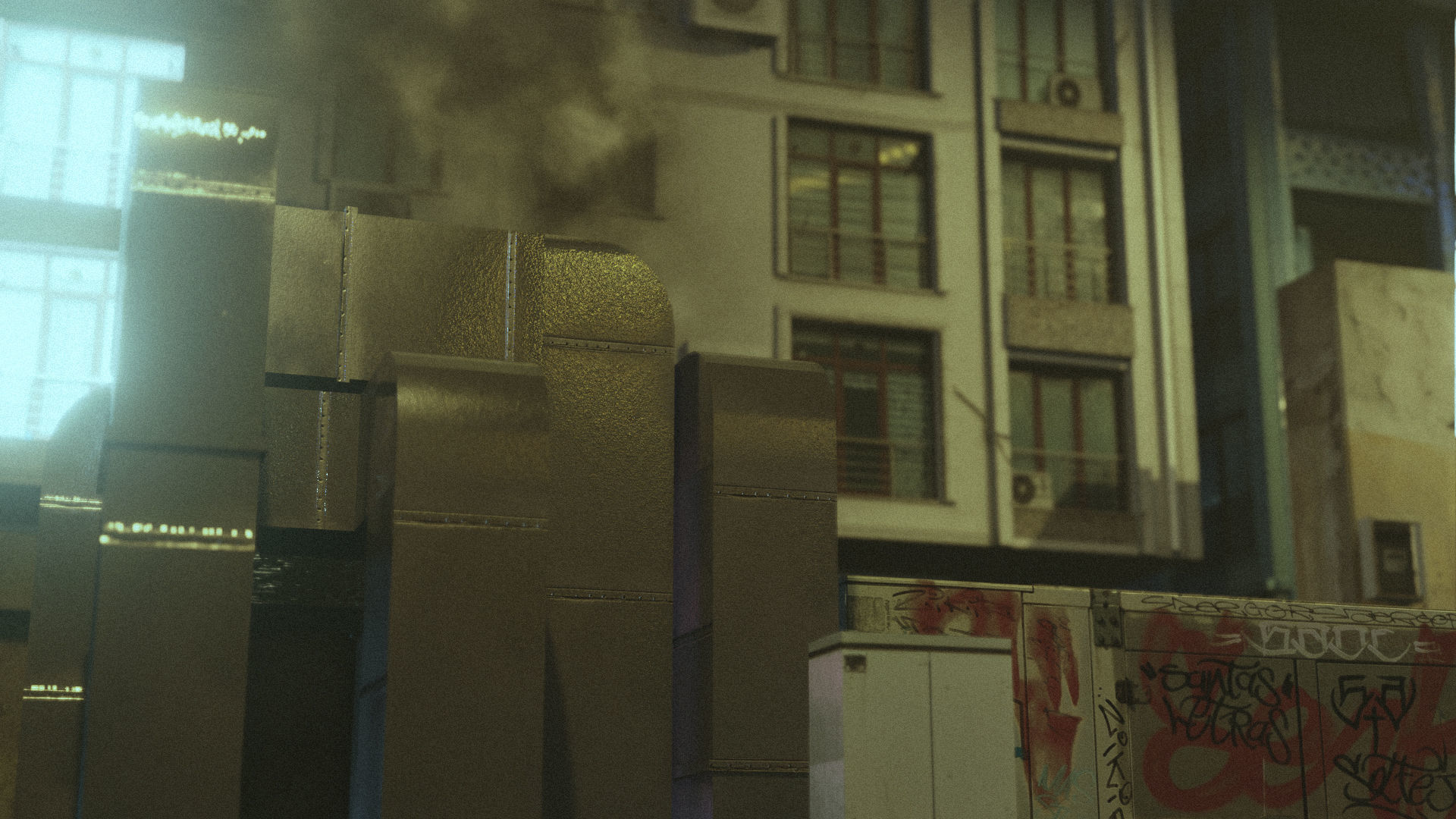 Street Theme Environment Low Poly