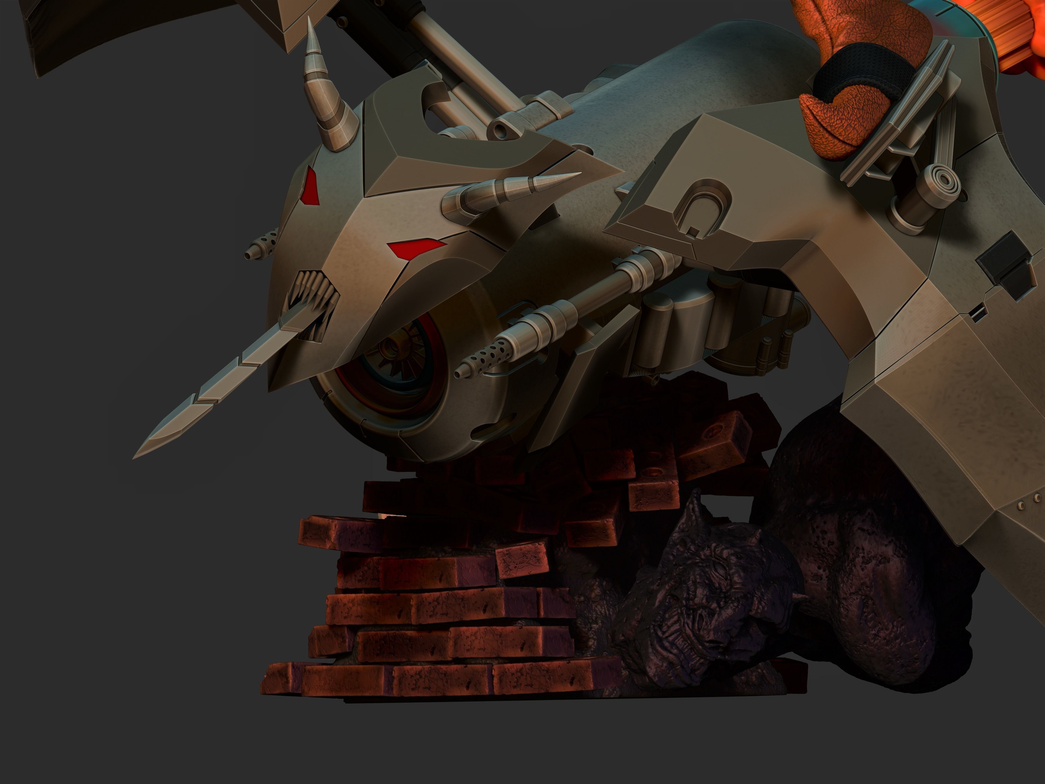 HOBGOBLIN  3D print model_50