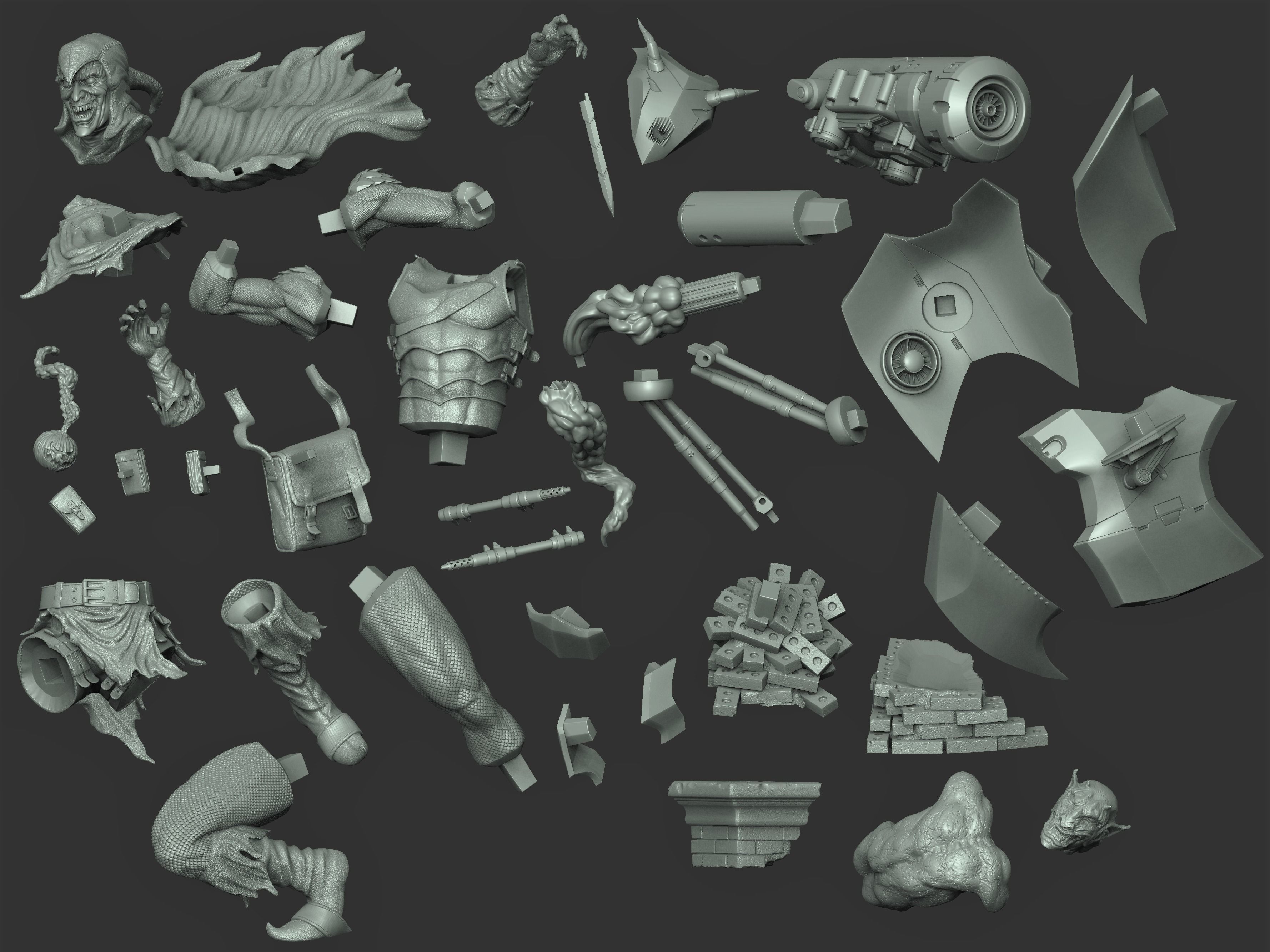 HOBGOBLIN  3D print model_43