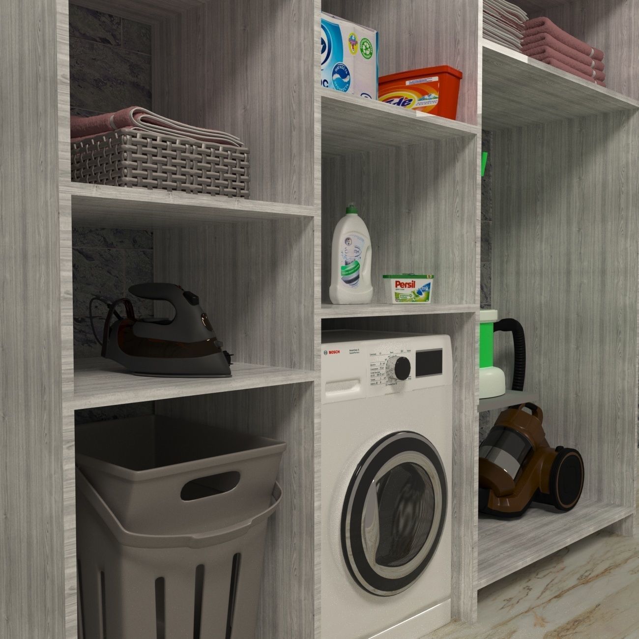 Laundry 3D model_6
