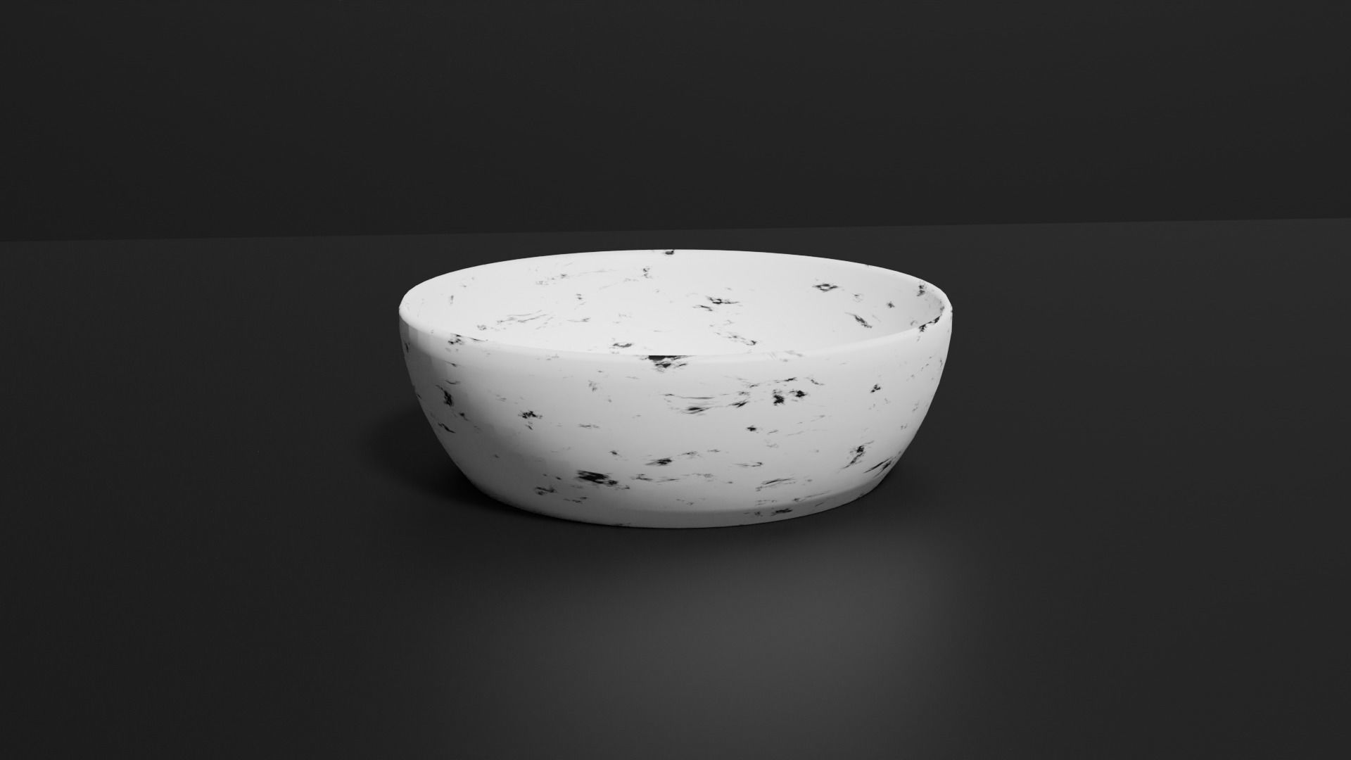 Two PBR Marble Bowls with good topology Free low-poly 3D model_5