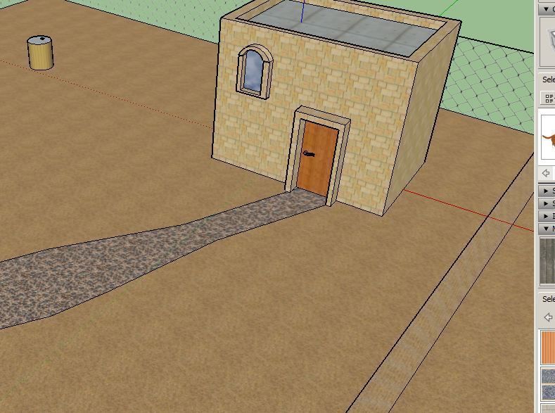 small town model from sketchup  Texture_4