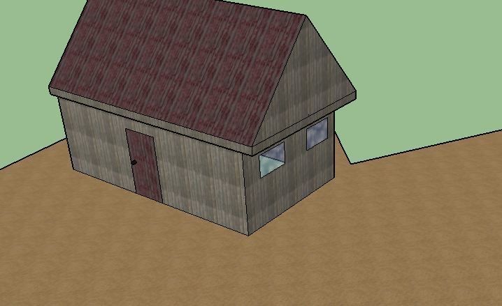 small town model from sketchup  Texture_2