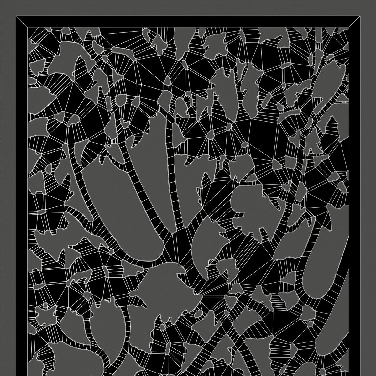 Decorative panel 36 model and vector 3D model_8