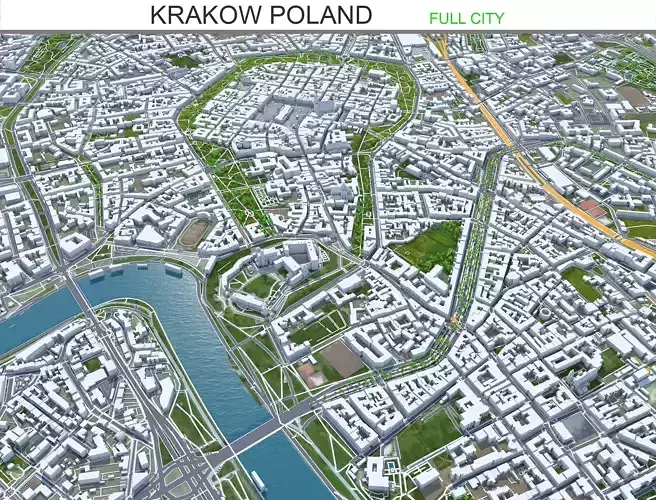 Krakow City Poland