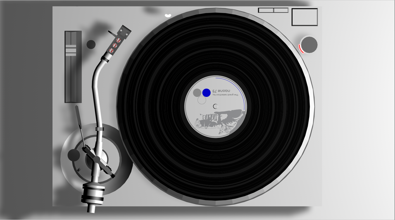 Naone DJ Deck  Low-poly 3D model_2