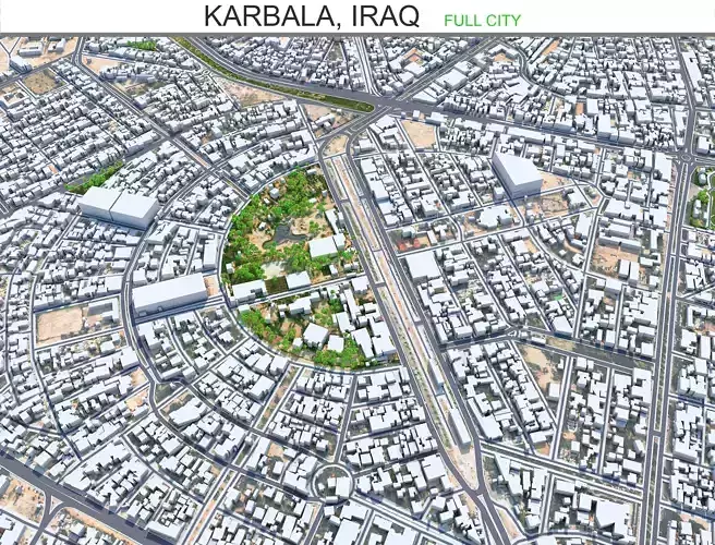 Karbala City in Iraq