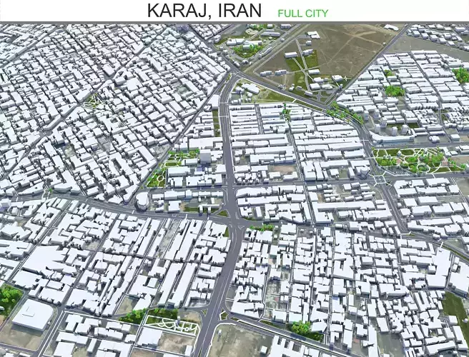 Karaj City in Iran