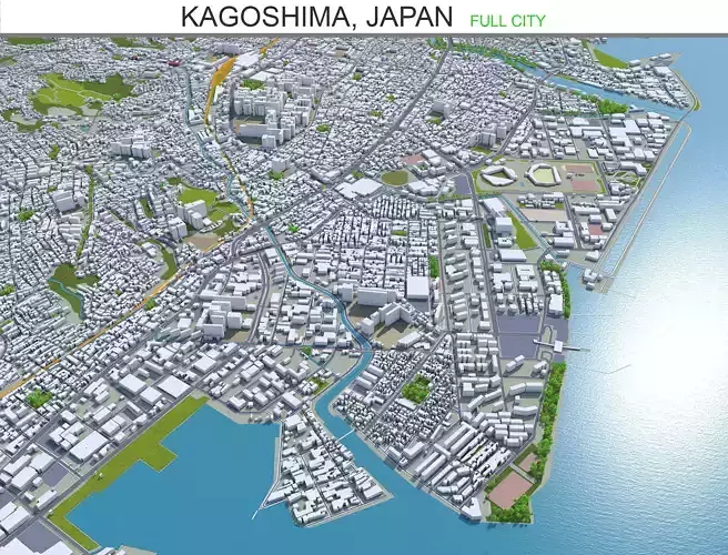 Kagoshima City Japan 100km