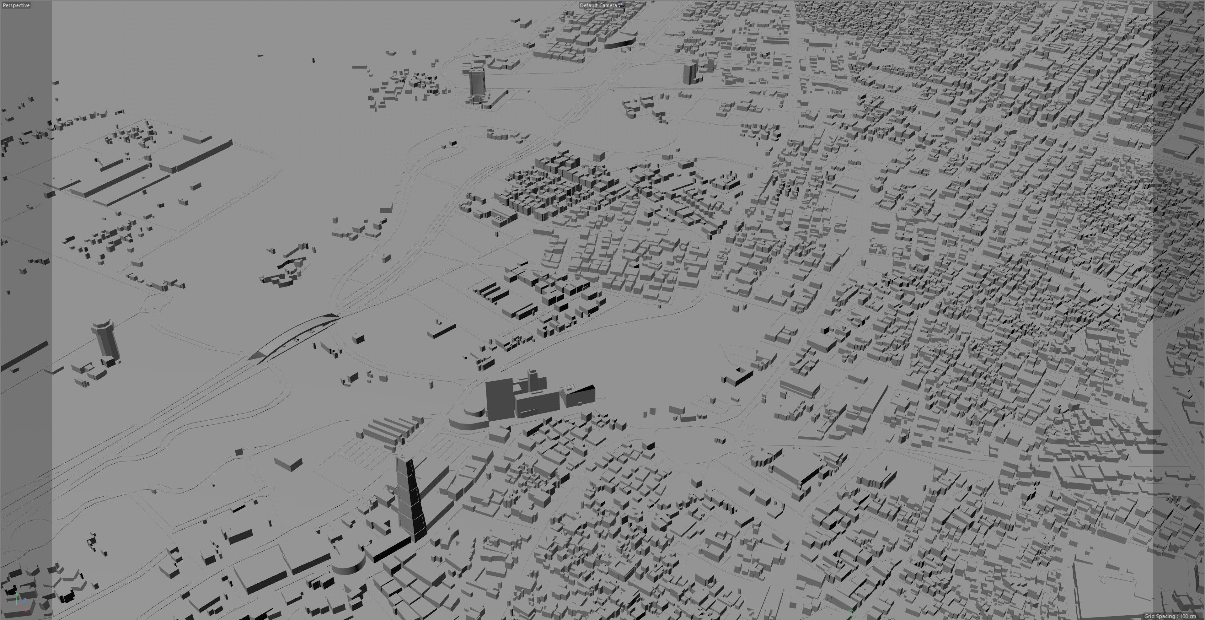 Jeddah Full City in Saudi Arabia Low-poly 3D model_17