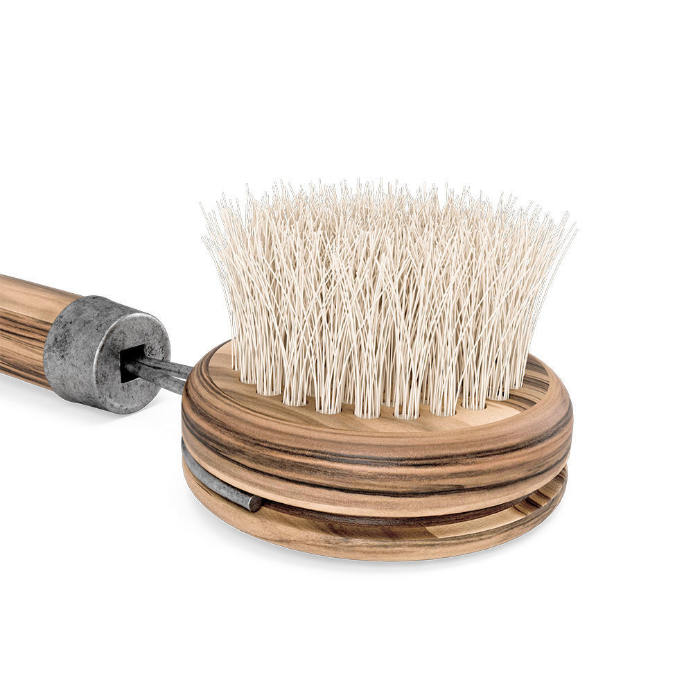 Wooden Dish Brush 3D model_2